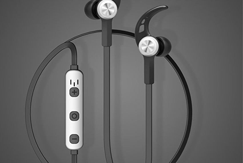 Беспроводные вакуумные Bluetooth наушники для спорта с микрофоном Baseus Encok B11 - Черные
