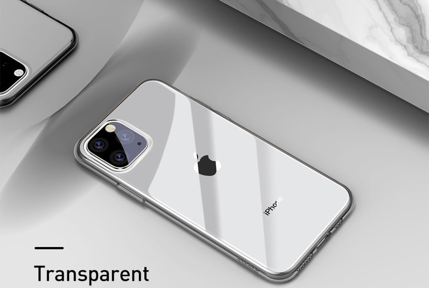Чехол накладка Baseus Simplicity для iPhone 11 Прозрачный
