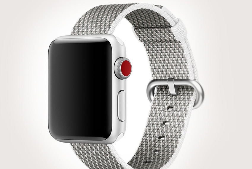 Ремешок нейлоновый Woven Nylon для Apple Watch (40мм) Серый